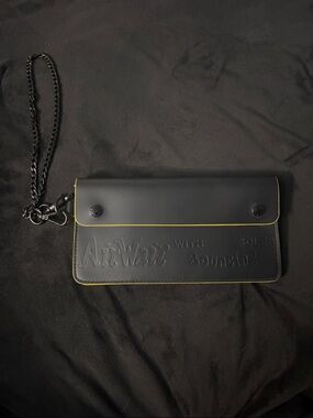Dr. Martens DNA smooth leather pouch